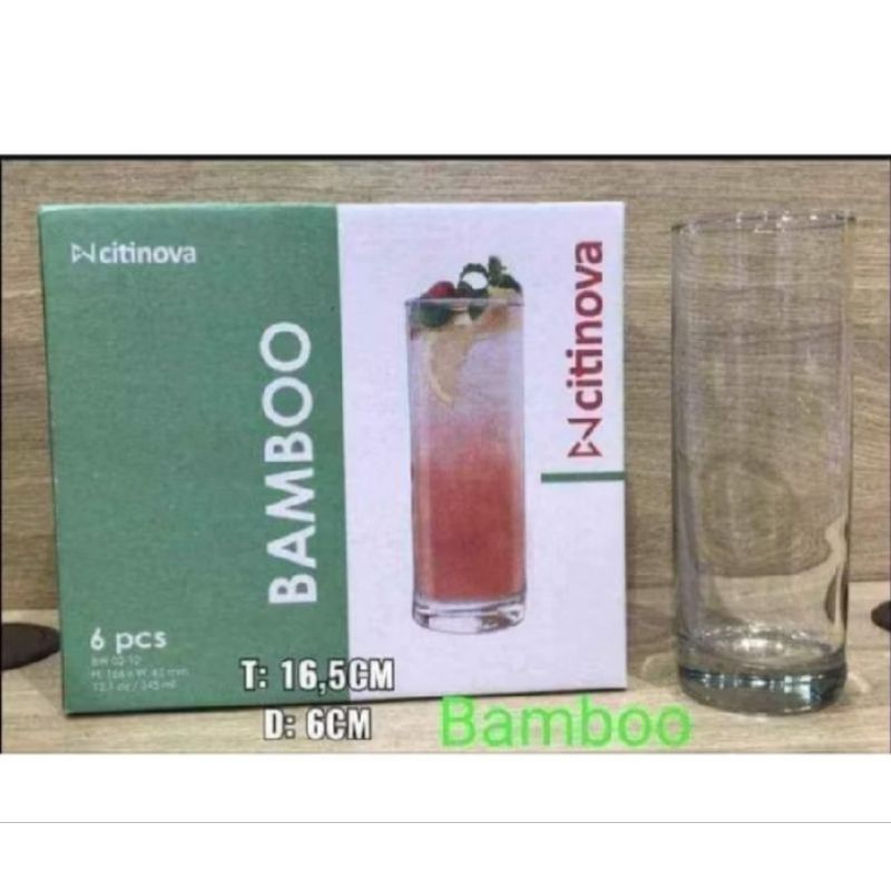 gelas bamboo