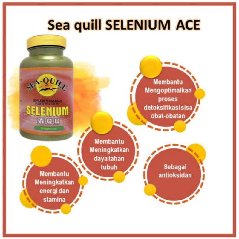 SEA QUILL CELENIUM ACE '50 softgels