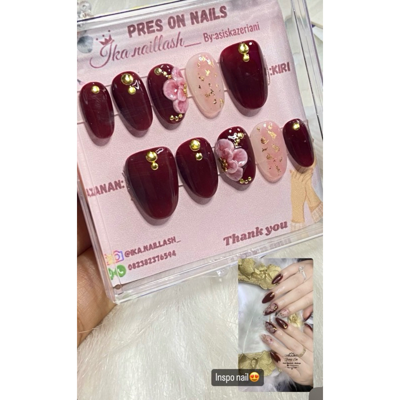 Pres On nails Costom