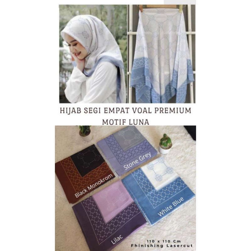Hijab Motif Luna