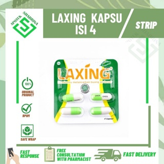 Laxing 4 Kapsul / MEMPERLANCAR BAB