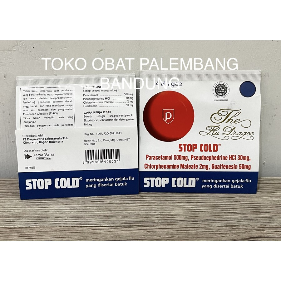STOP COLD 4 TABLET STOPCOLD
