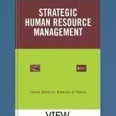 Strategic Human Resource Management