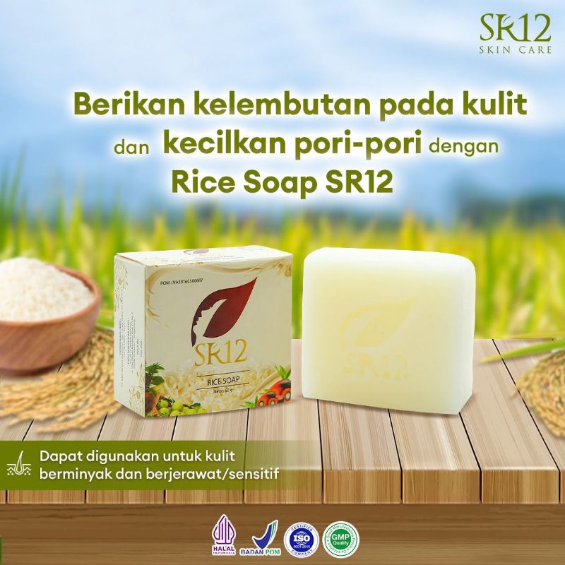 SABUN BERAS / RICE SOAP SR12
