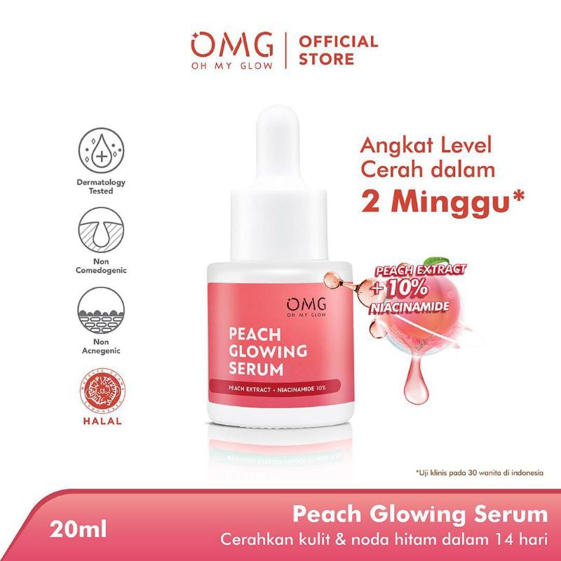 OMG PEACH GLOWING SERUM