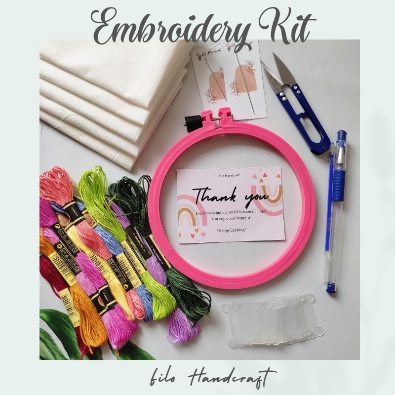 Embroidery Kit Size 15cm