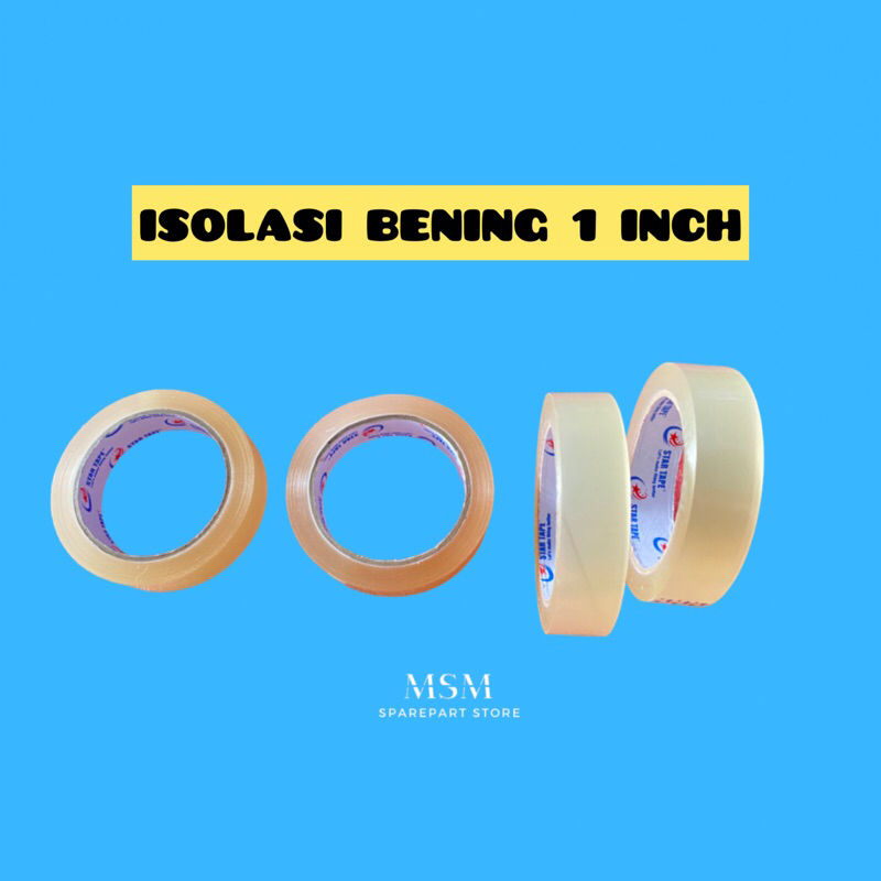 ISOLASI BENING 1 INCH