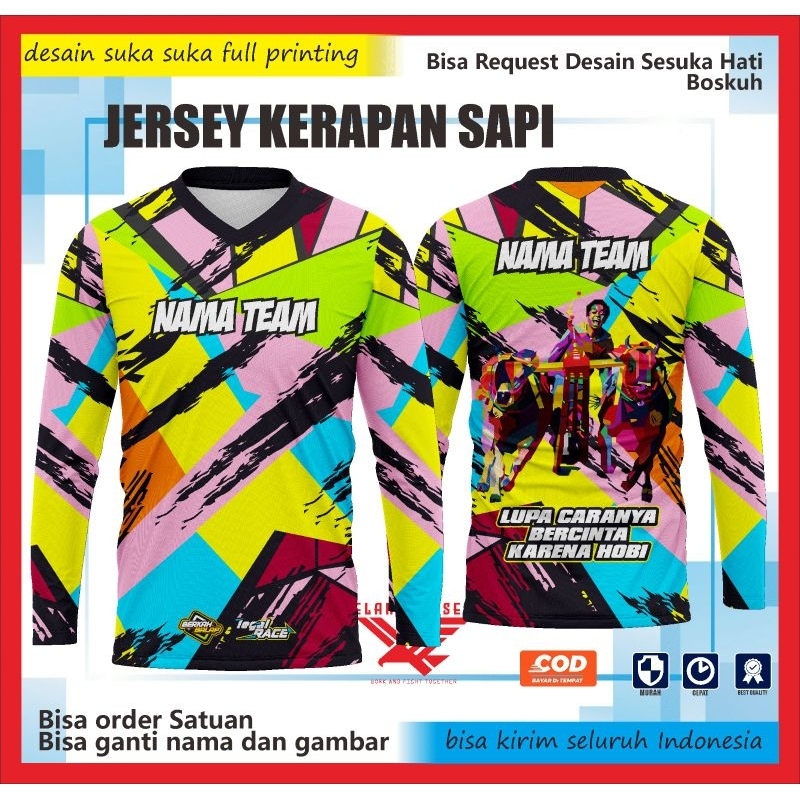 JERSEY KERAPAN SAPI