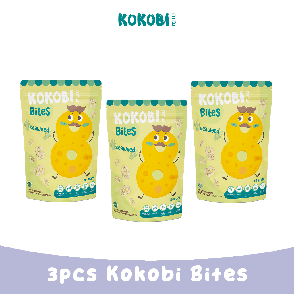 KOKOBI Bites Seaweed - Bundling 3pcs