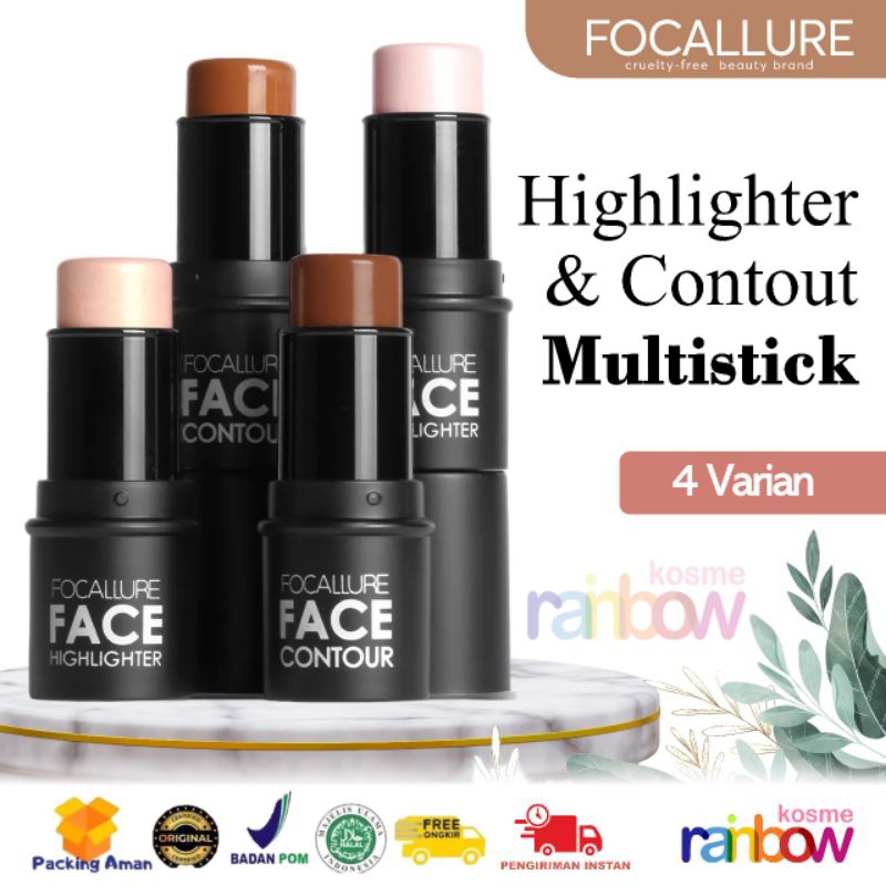 FOCALLURE - Highlighter & Contour Multistick