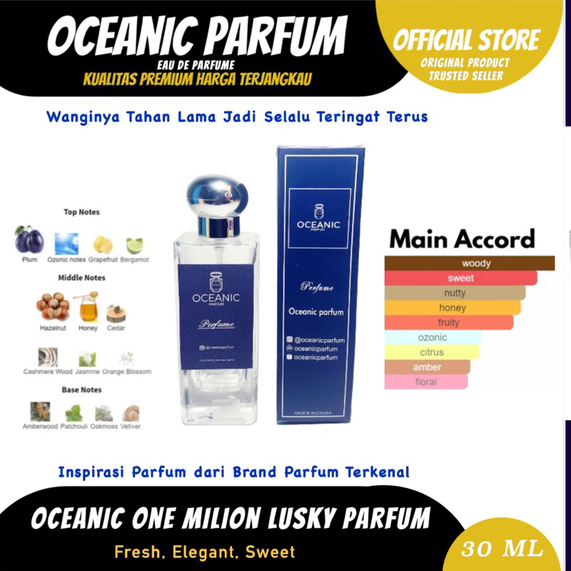 Oceanic One Milion Lusky Parfum