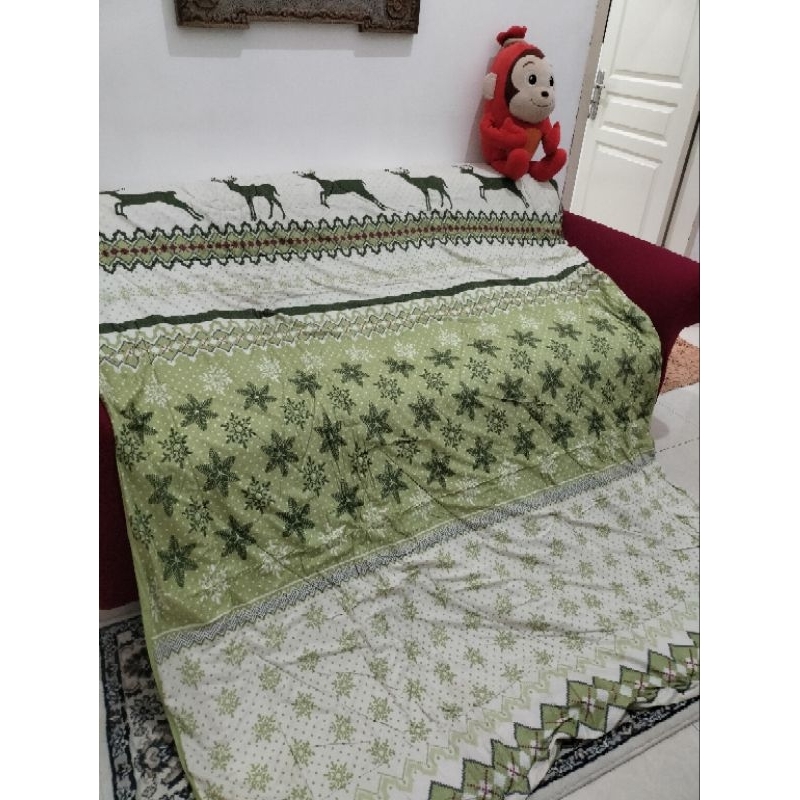 Bed Cover Bludru