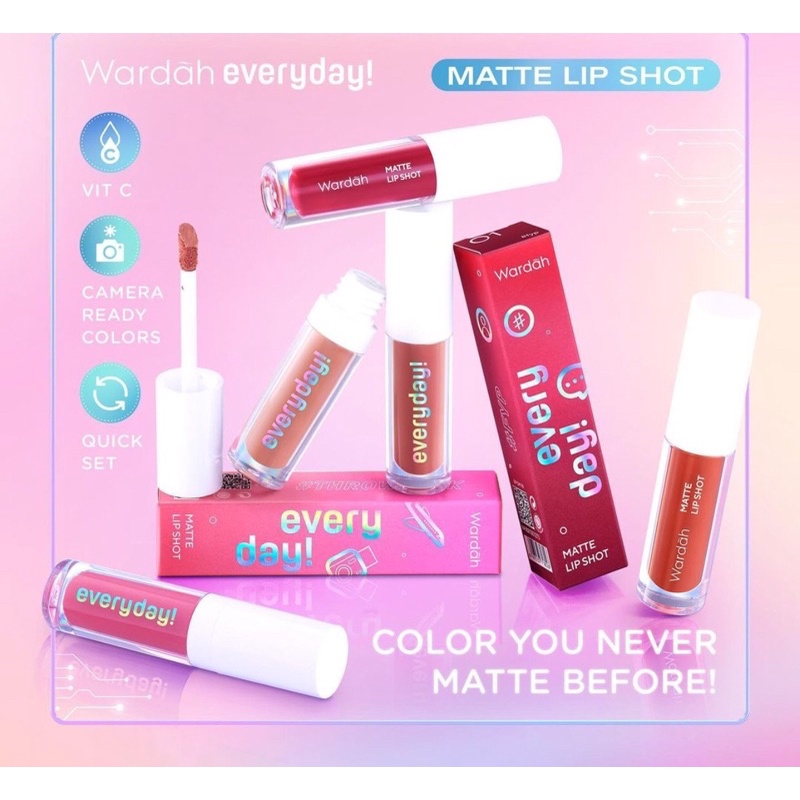 Wardah Everyday Matte Lip Shot