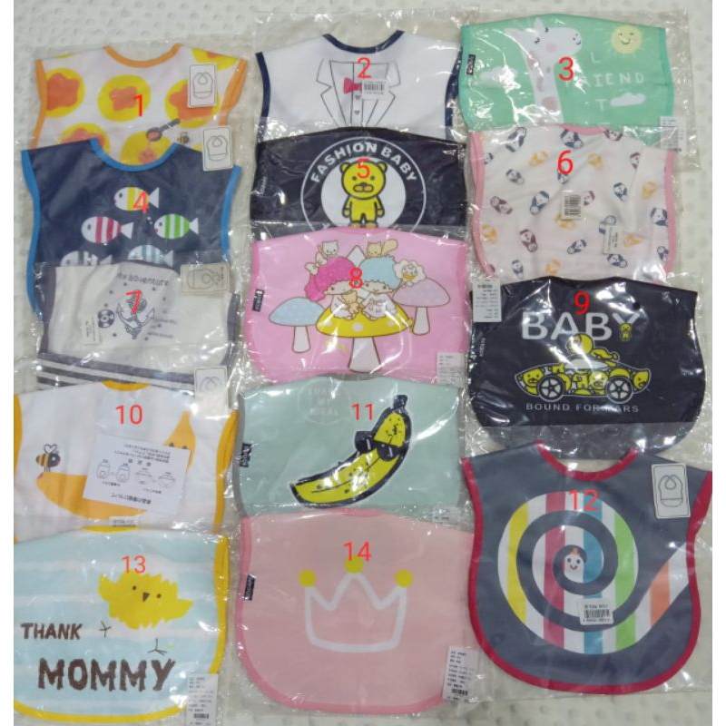 Bib Makan Anak/celemek waterproof