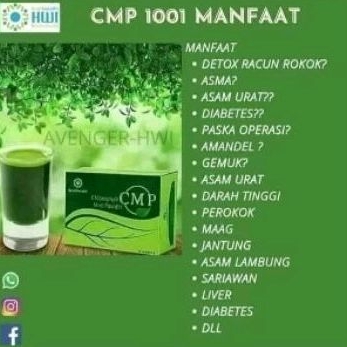 CMP 1001 Manfaat kesehatan