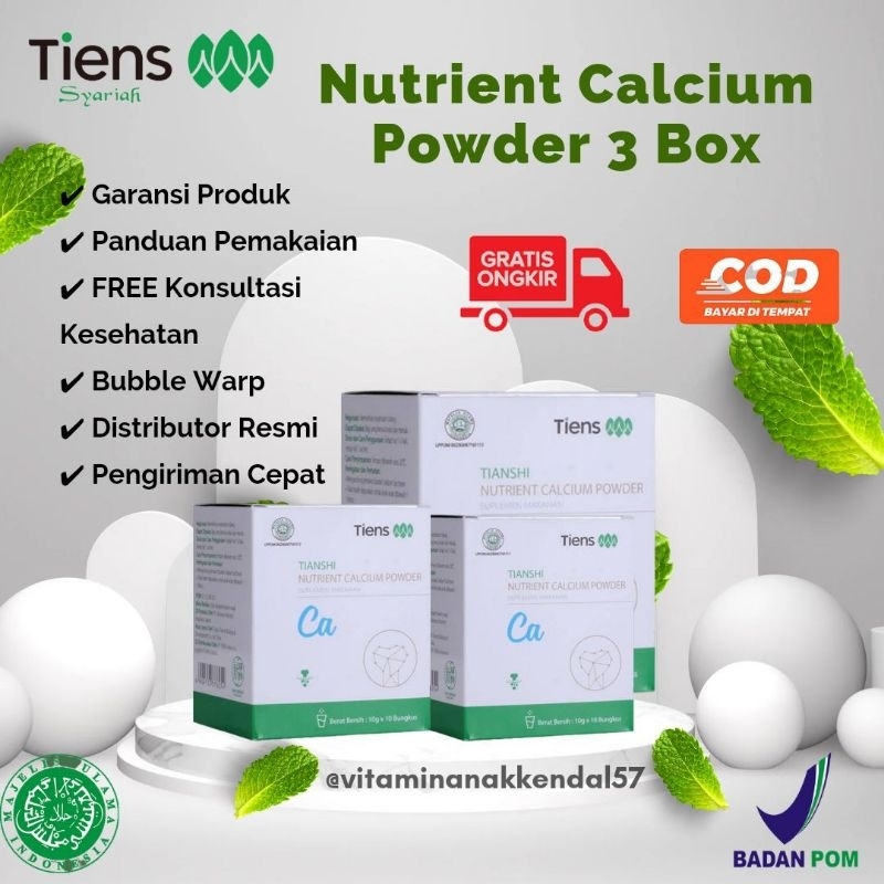 NUTRIENT CALCIUM POWDER 3 BOX