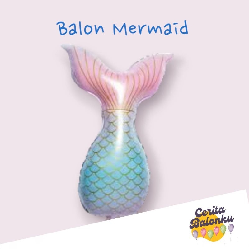 balon mermaid