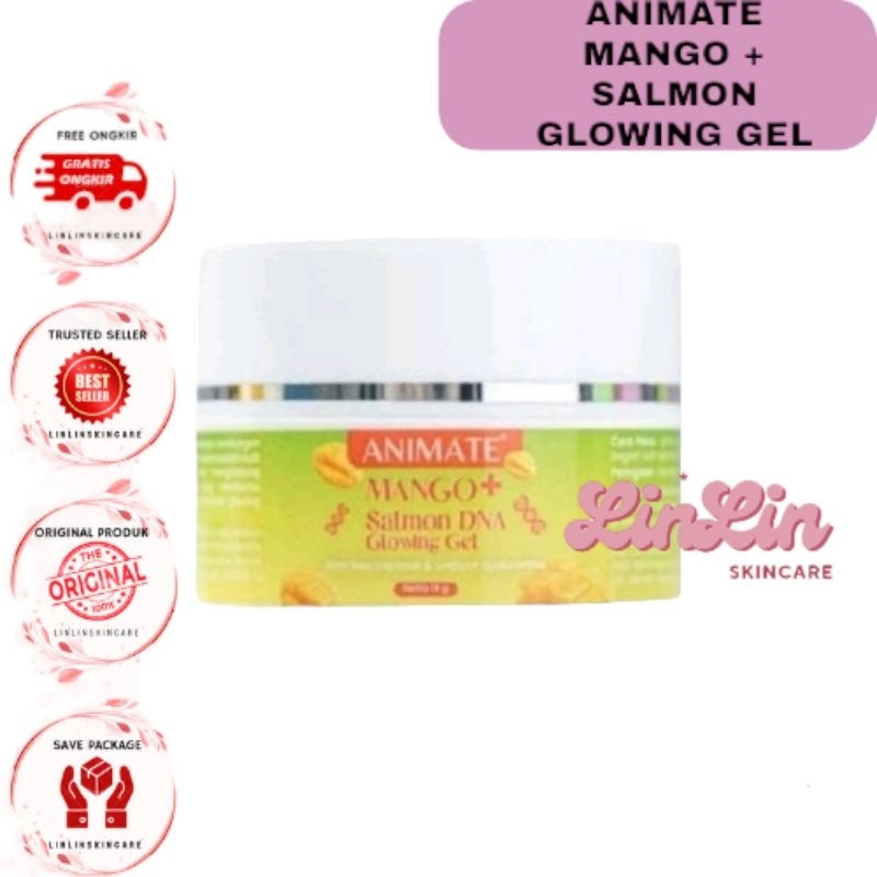 ANIMATE MANGO& SALMON DNA GLOWING GEL