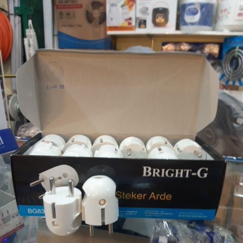 Steker arde Bright G putih