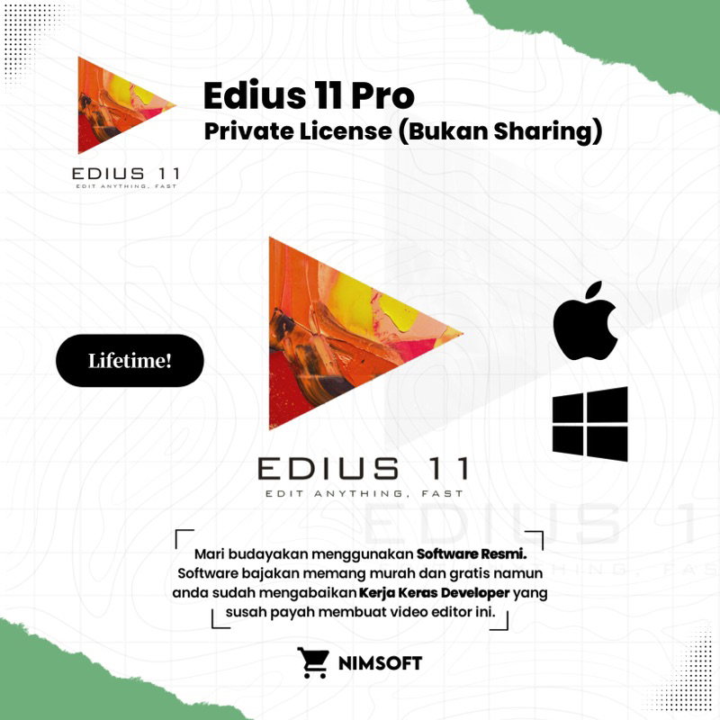 EDIUS 11 PRO - ORIGINAL 100%
