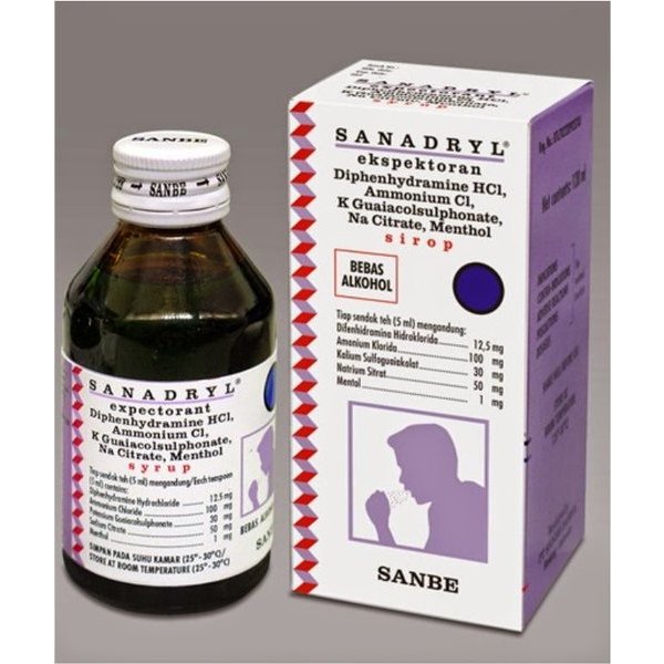 SANADRYL EKSPEKTORAN 60 mL