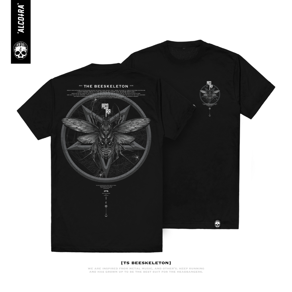 COD TS BEESKELETON // T-SHIRT BEESKELETON // KAOS BEESKELETON ALCOTRA
