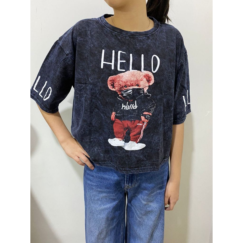 ATASAN CROP TOP BEAR