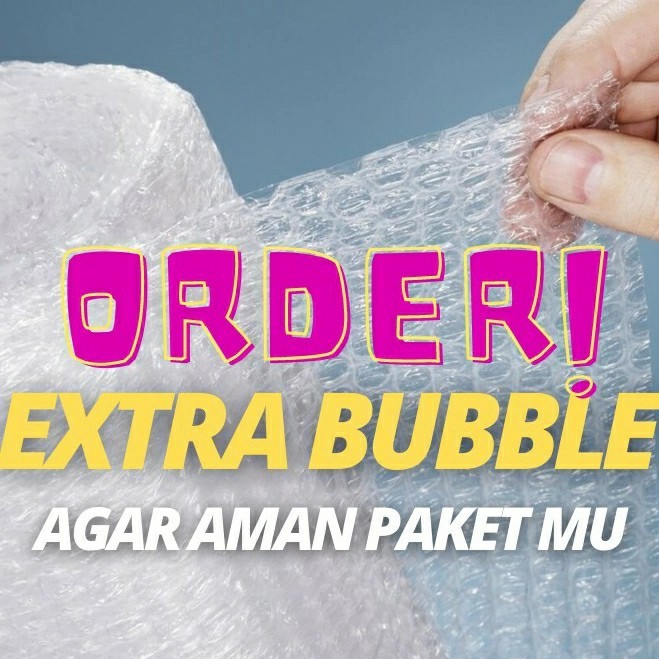 Extra packing bubble warp