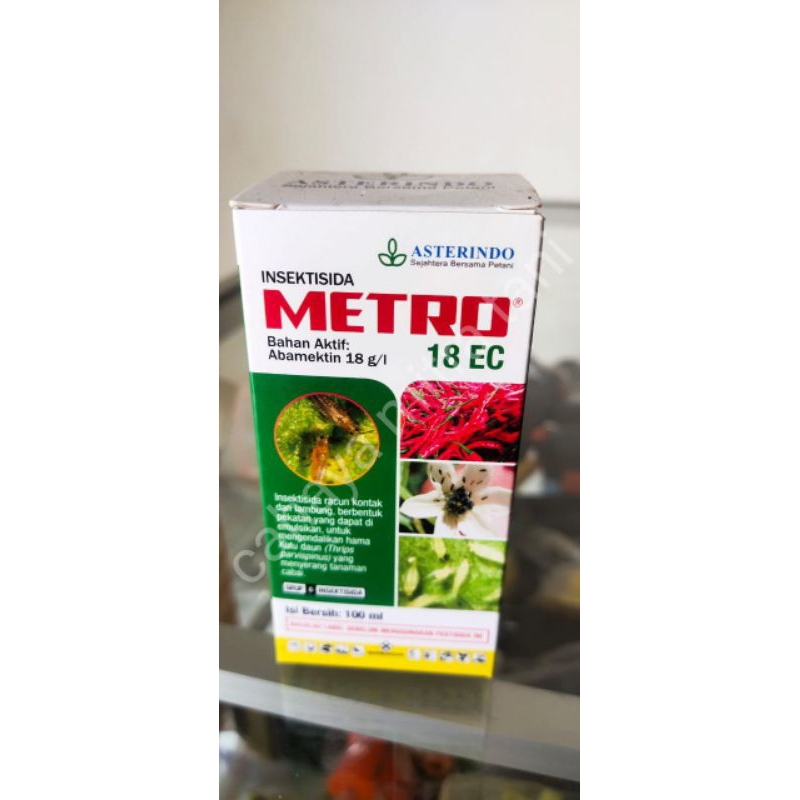 Metro 100 ml/Insektisida abamectin 18 EC