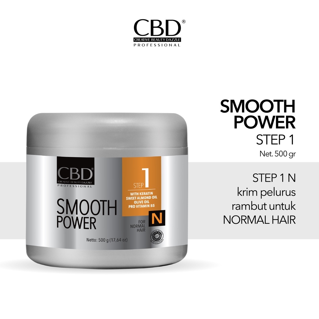 CBD PROFESSIONAL SMOOTH POWER STEP 1 N FOR NORMAL 500GR