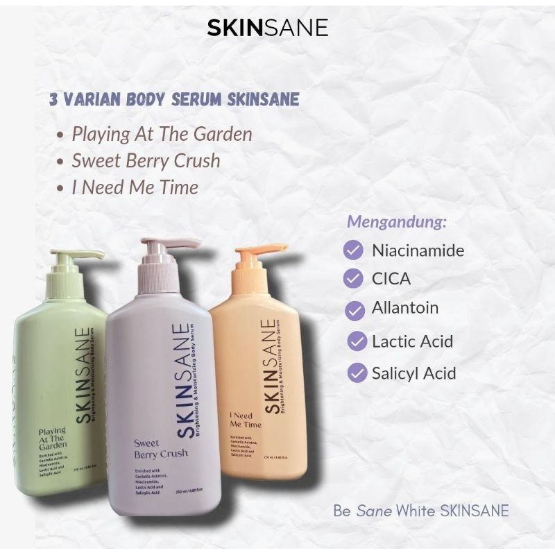 Body Serum Skinsane 250ml