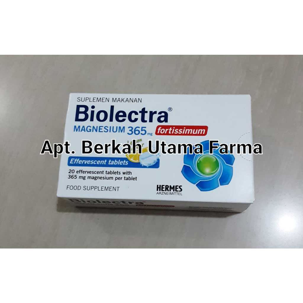 Biolectra Effervescent 365 mg 20 Tablet
