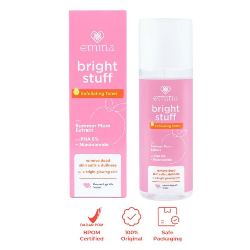 Emina Bright Stuff Exfoliating Toner