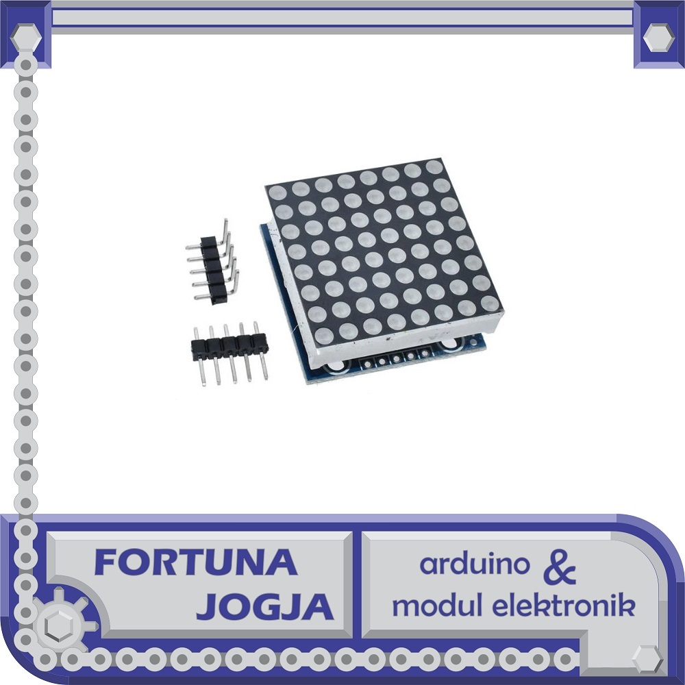 Modul MAX7219 Kontrol Display LED Dot Matrix Arduino compatible
