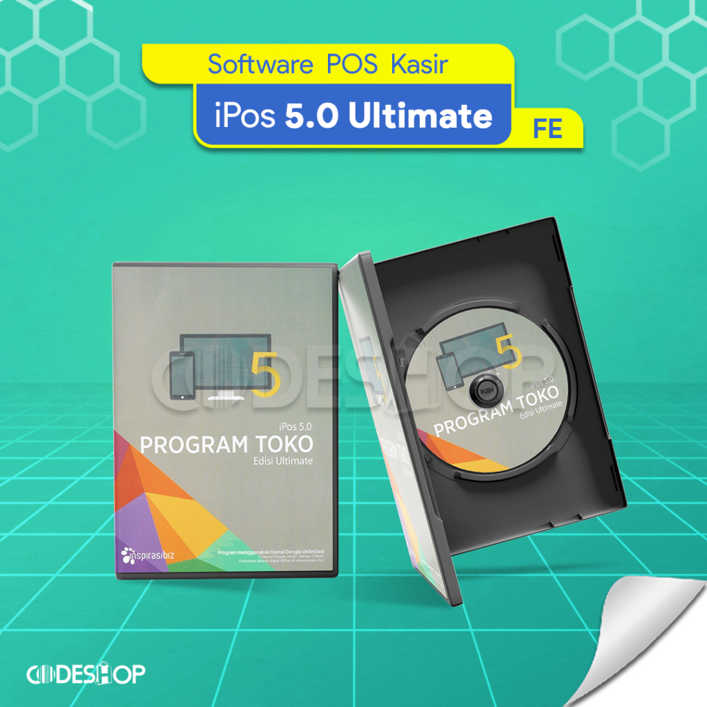 SOFTWARE PROGRAM KASIR TOKO MINIMARKET iPos 5 | iPos 5.0 Ultimate