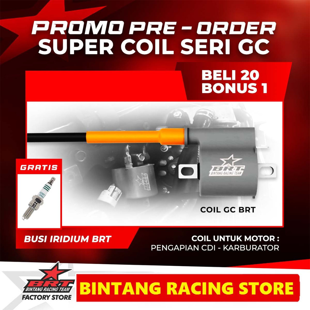 Super Coil BRT Tipe Motor Karburator