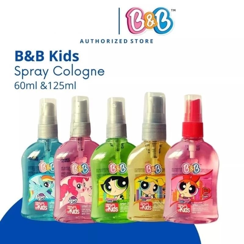B&B Spray Cologne 100ml & 125ml