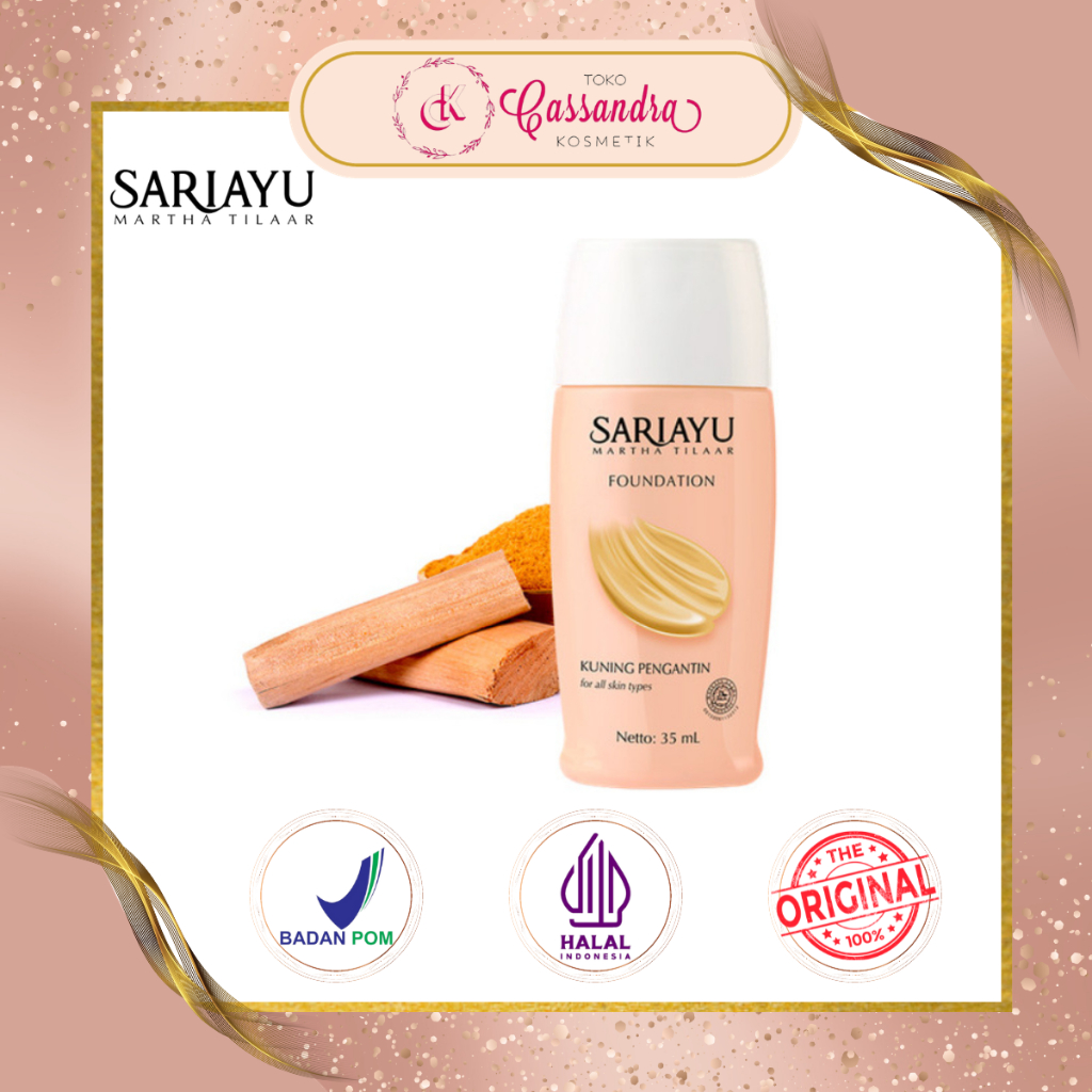 SARIAYU LIQUID FOUNDATION 35ML