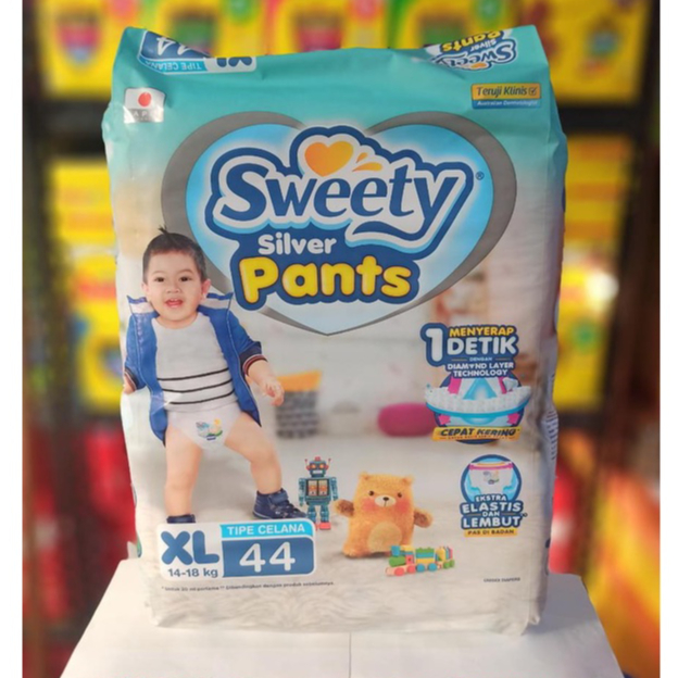 SWEETY SILVER PANTS XL42