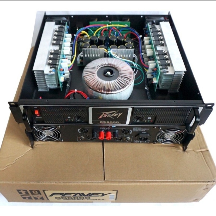 POWER AMPLIFIER PEAVEY CS6000 / CS 6000 NEW DESIGN GRADE A++