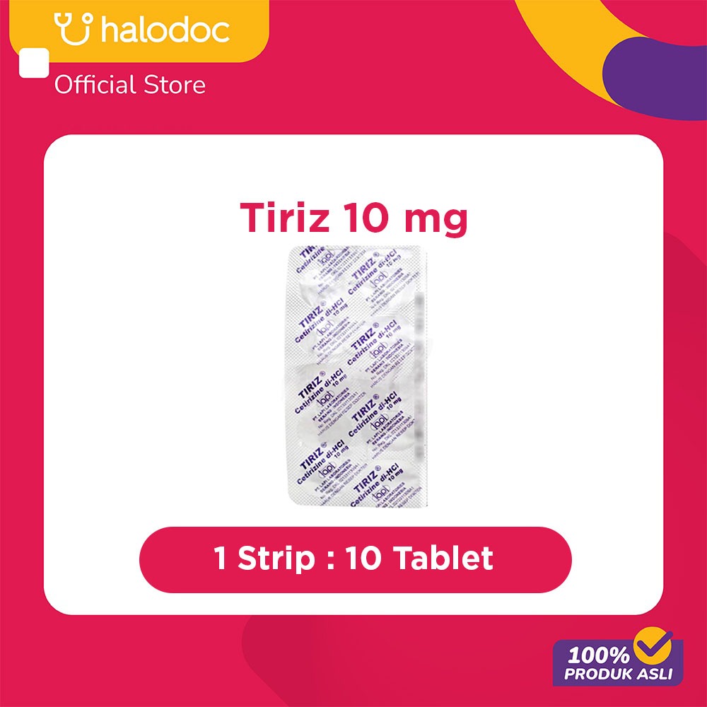 Tiriz 10 Mg 10 Tablet