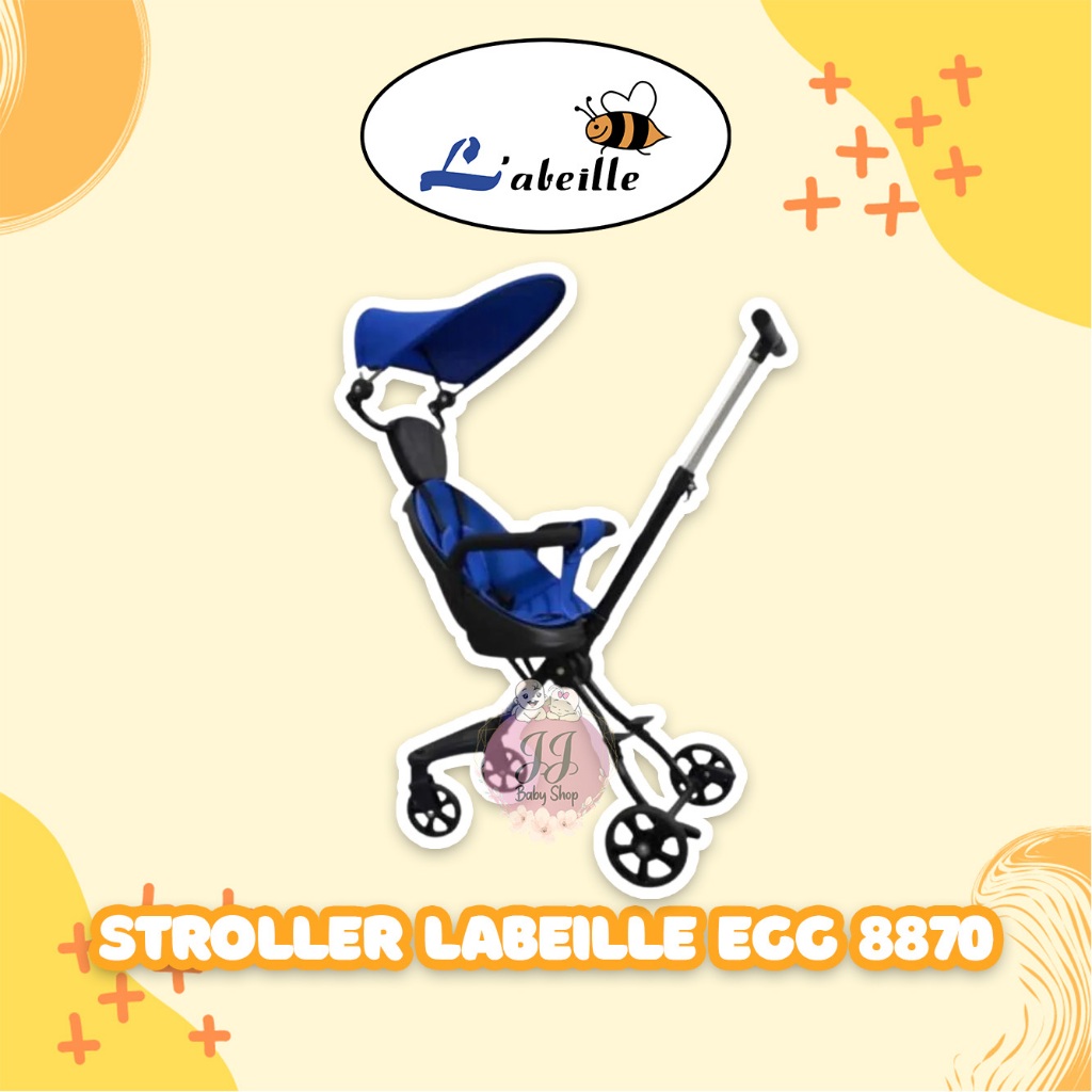 Stroller Labeille Egg 8870 Biru