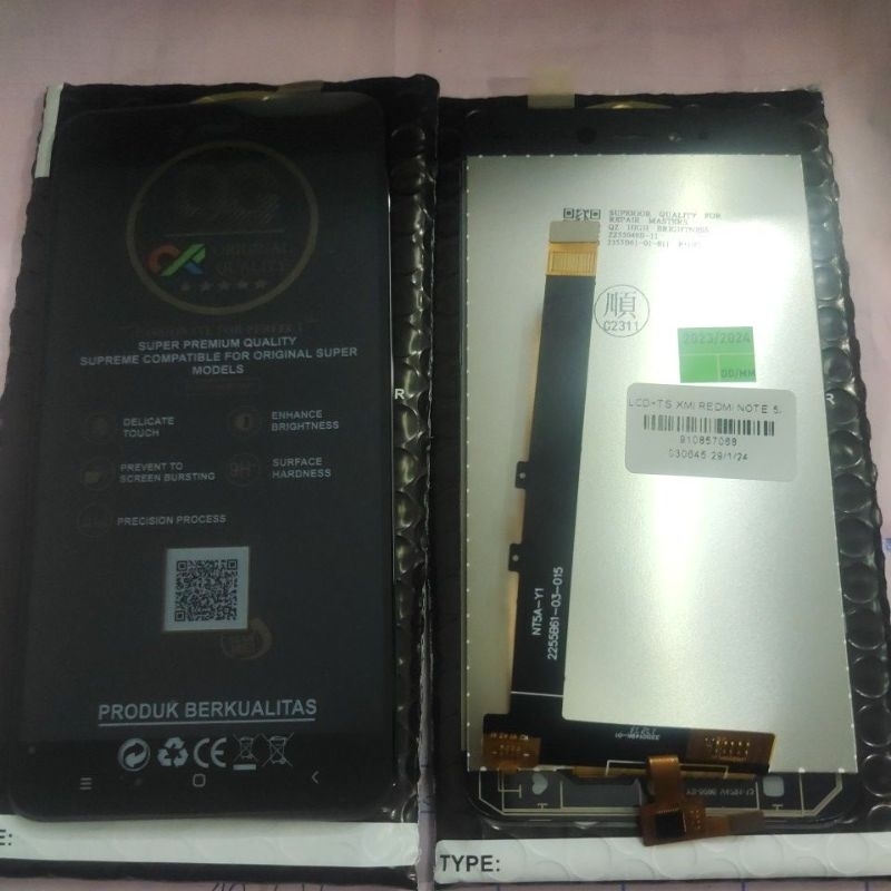 REDMI NOTE 5A LCD TOUCHSCREEN FULLSET