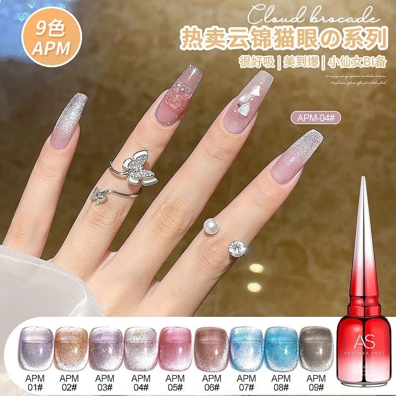 AS.NAIL GEL CAT EYE CODE APM 15ML