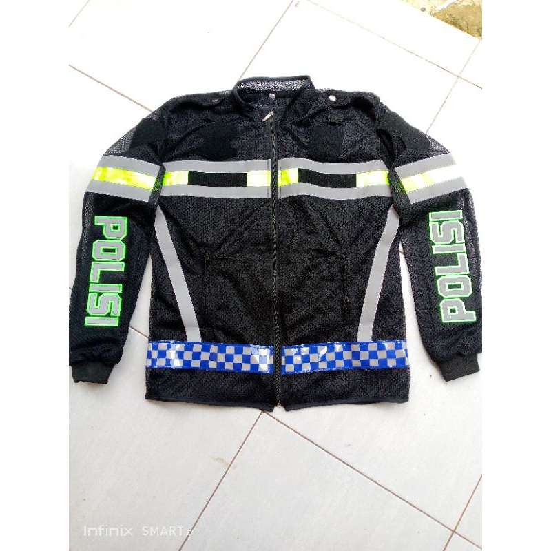 jaket jaring polisi