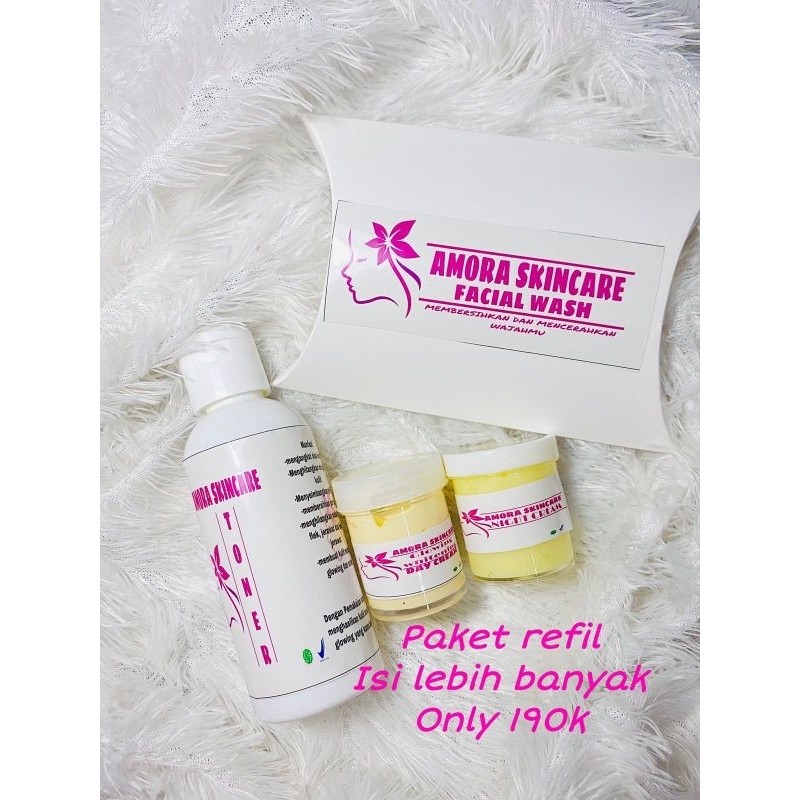 AMORA SKINCARE - PAKET REFIL