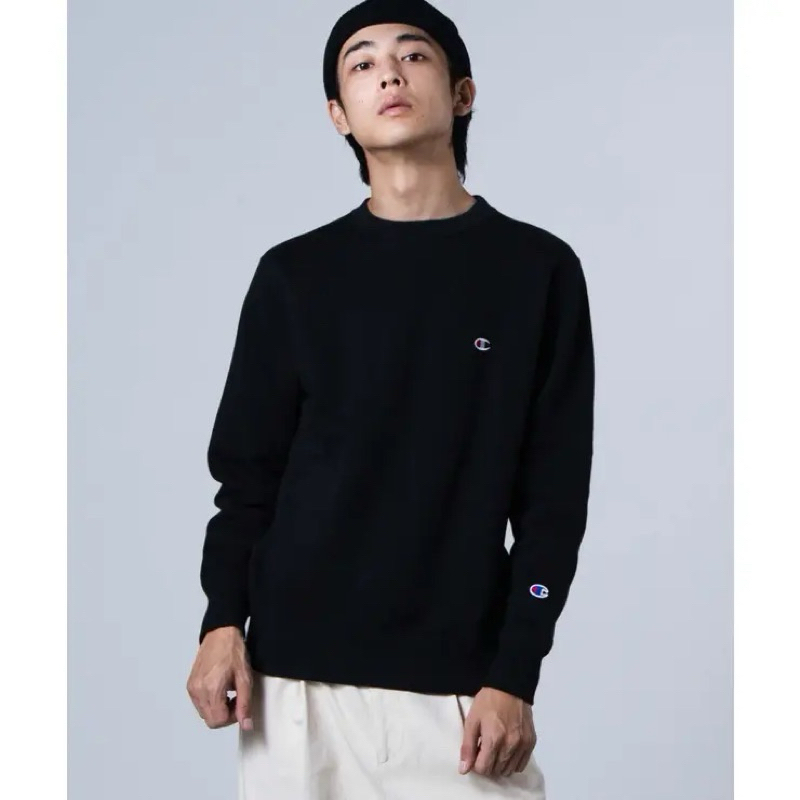 Crewneck Champion Logo Basic Bordir Original