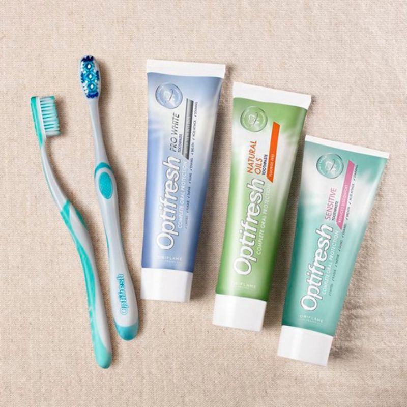 Optifresh Pro White Toothpaste/Optifresh Sensitive/Optifresh Kids Gentle Strawberry/Optifresh Maximum Fresh