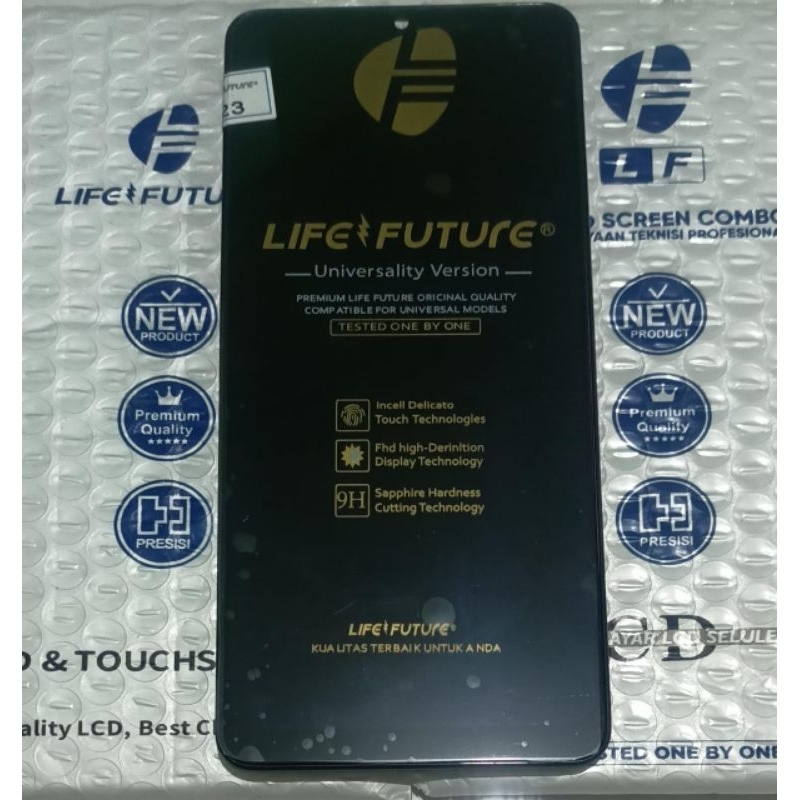 LCD SAMSUNG A31+FRAME OLED LF LIFE FUTURE