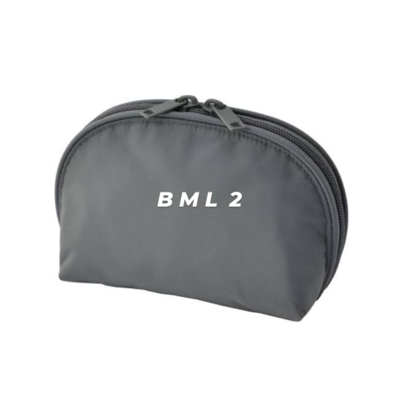 Pouch B M L Grey